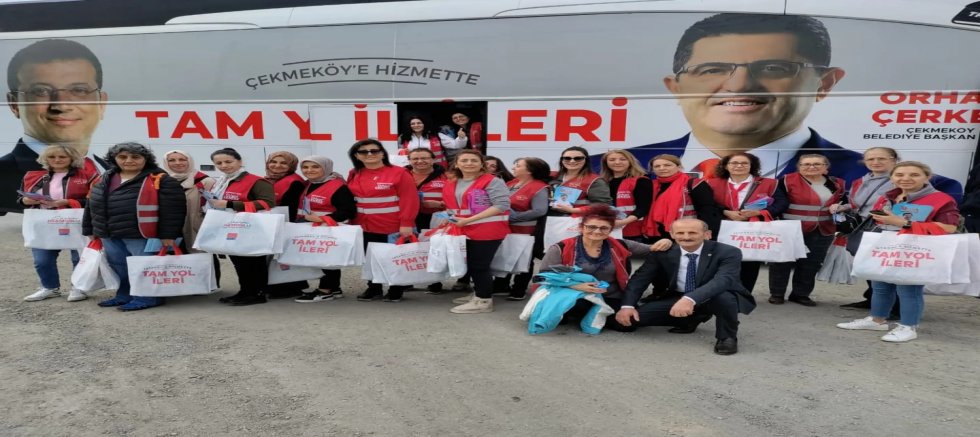 ORHAN ÇERKEZ: ‘’YÜREĞİ ÇEKMEKÖY İÇİN ATANLARLA YOL YÜRÜMEYE ANT İÇTİK’’